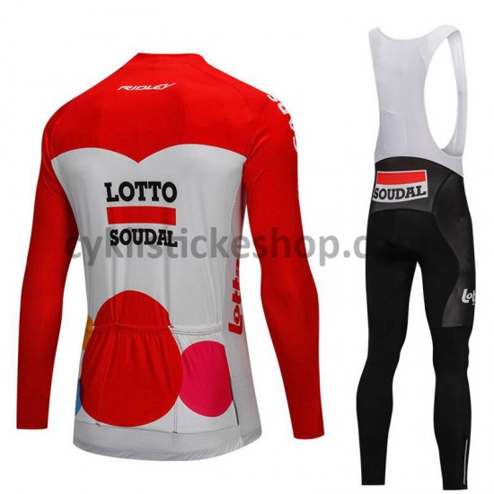 Cyklistický Bib Set 2018 Lotto Soudal M001
