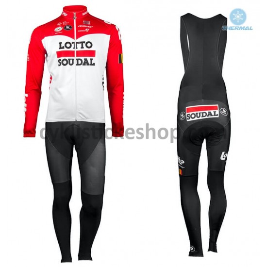 Cyklistický Bib Thermo Set 2018 Lotto Soudal M001