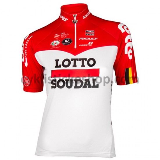 Cyklistický Dres s Krátkým Rukávem 2018 Lotto Soudal M001