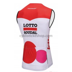 Cyklistický Dres bez Rukávů 2018 Lotto Soudal M001