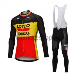 Cyklistický Bib Set 2018 Lotto Soudal M002