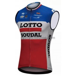 Cyklistický Dres bez Rukávů 2018 Lotto Soudal M002