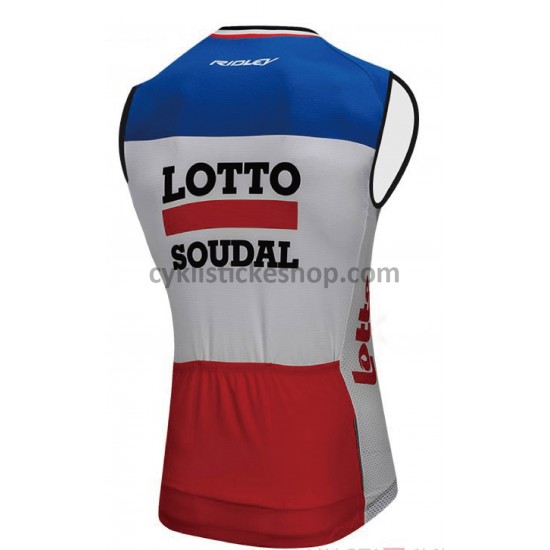 Cyklistický Dres bez Rukávů 2018 Lotto Soudal M002