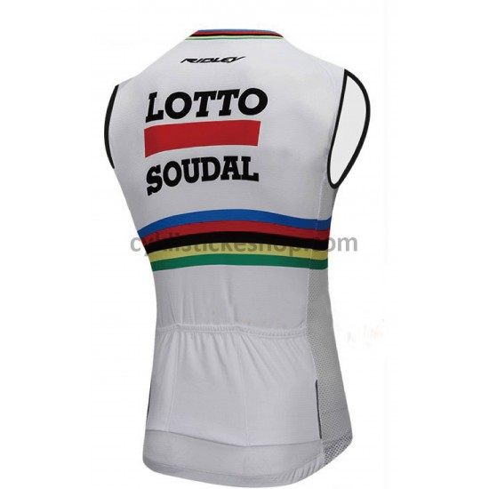 Cyklistický Dres bez Rukávů 2018 Lotto Soudal M004