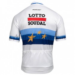 Cyklistický Dres s Krátkým Rukávem 2018 Lotto Soudal M005