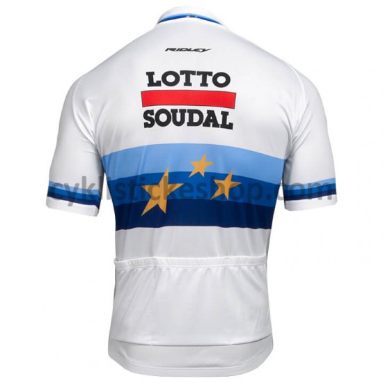 Cyklistický Dres s Krátkým Rukávem 2018 Lotto Soudal M005