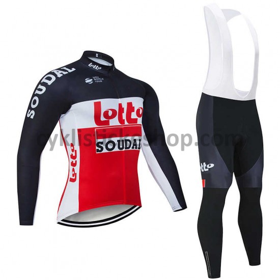 Cyklistický Bib Thermo Set 2020 Lotto Soudal M002