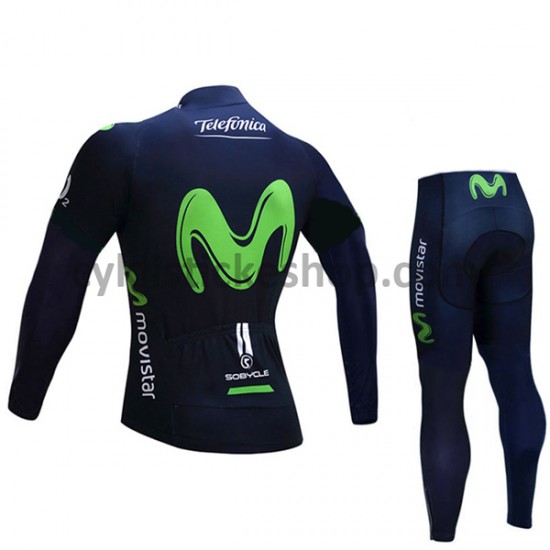 Cyklistický Set 2017 Movistar Team Dětský M001