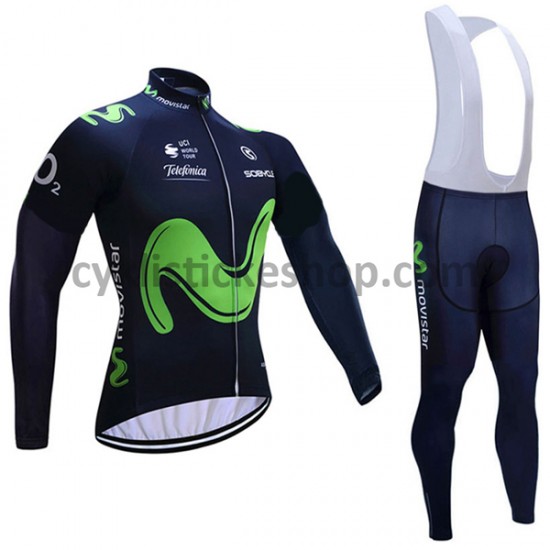 Cyklistický Bib Set 2017 Movistar Team M001