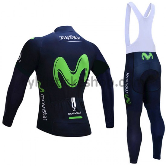 Cyklistický Bib Set 2017 Movistar Team M001