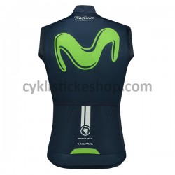 Cyklistický Dres bez Rukávů 2017 Movistar Team M001