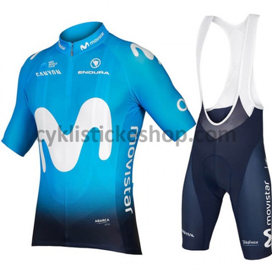 Cyklistický BIB Komplet 2018 Movistar Team M001