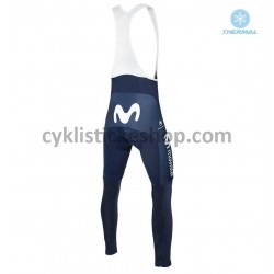 Cyklistický Bib Thermo Set 2018 Movistar Team M001