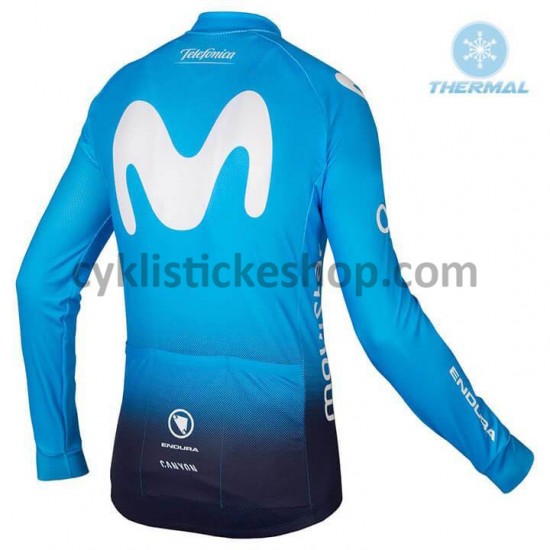 Thermo Cyklistický Dres 2018 Movistar Team M001