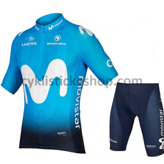Cyklistický Komplet 2018 Movistar Team M001