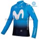 Cyklistický Bib Thermo Set 2019 Movistar Team M001
