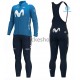 Cyklistický Bib Thermo Set 2020 Movistar Team M001