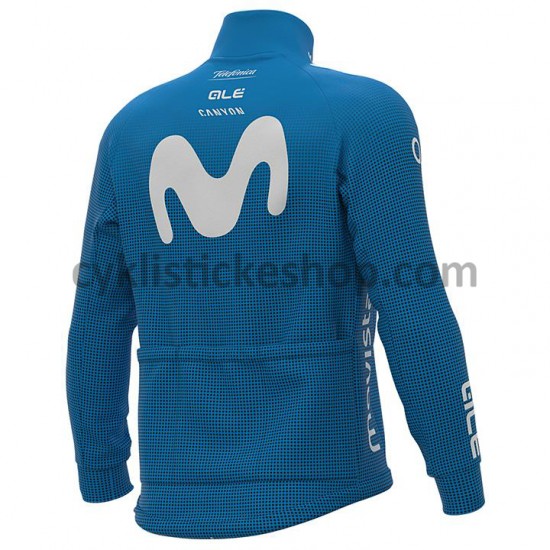 Cyklistický Dres s Dlouhými Rukávy 2020 Movistar Team M001