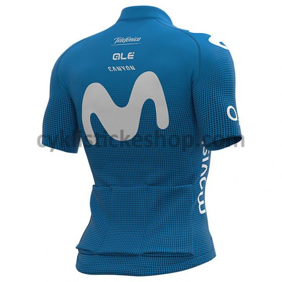 Cyklistický Dres s Krátkým Rukávem 2020 Movistar Team M001