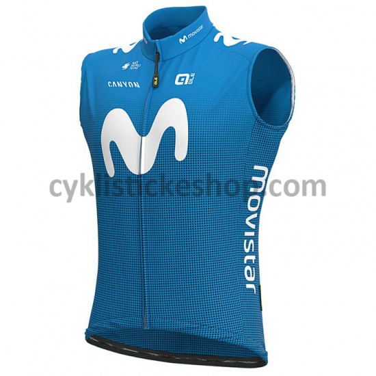 Cyklistický Dres bez Rukávů 2020 Movistar Team M001