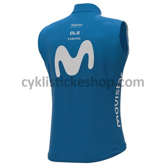 Cyklistický Dres bez Rukávů 2020 Movistar Team M001