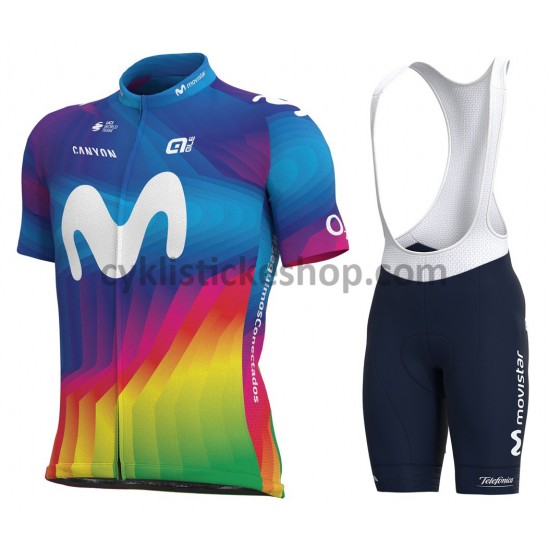 Cyklistický BIB Komplet 2021 Movistar Team M004