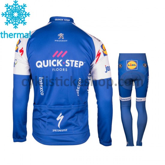 Cyklistický Thermo Set 2017 Quick-Step Floors Dětský M001