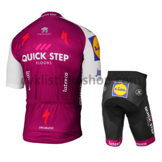 Cyklistický Komplet 2017 Quick-Step Floors Dětský M003
