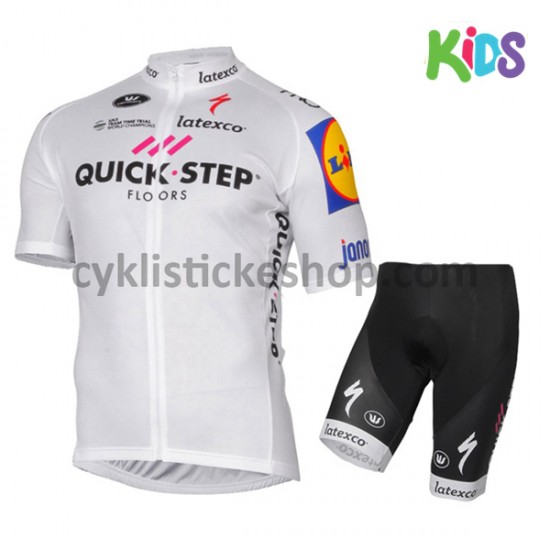 Cyklistický Komplet 2017 Quick-Step Floors Dětský M005