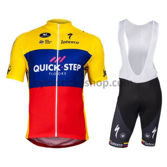 Cyklistický BIB Komplet 2018 Quick Step M007