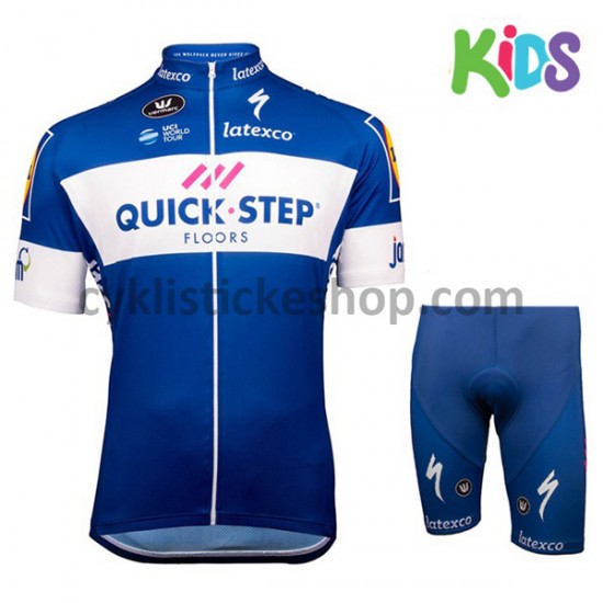 Cyklistický Komplet 2018 Quick Step Floors Dětský M001