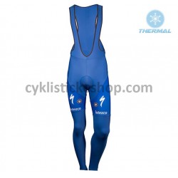 Thermo Cyklistické Kalhoty Bib 2018 Quick-Step Floors M001