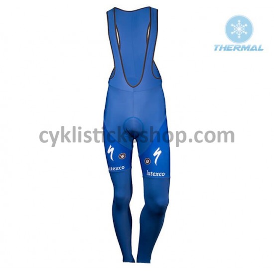 Thermo Cyklistické Kalhoty Bib 2018 Quick-Step Floors M001