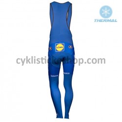 Thermo Cyklistické Kalhoty Bib 2018 Quick-Step Floors M001