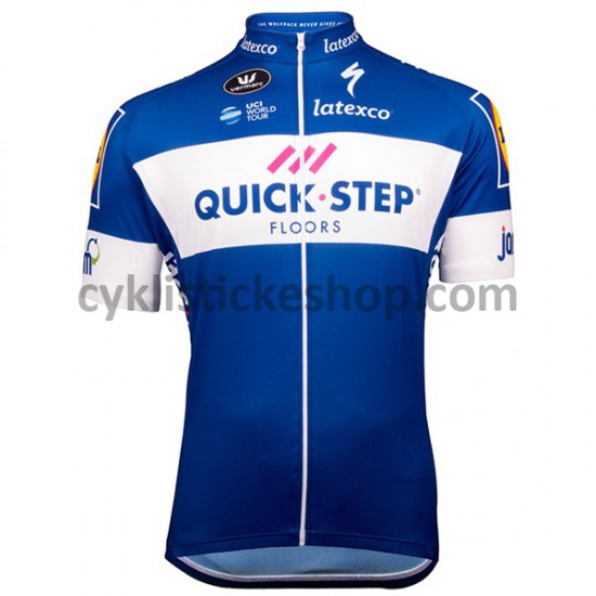 Cyklistický Dres s Krátkým Rukávem 2018 Quick-Step Floors M001