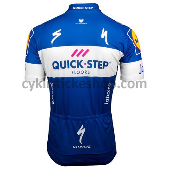 Cyklistický Dres s Krátkým Rukávem 2018 Quick-Step Floors M001