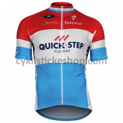 Cyklistický Dres s Krátkým Rukávem 2018 Quick-Step Floors M003