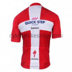 Cyklistický Dres s Krátkým Rukávem 2018-2019 Quick Step M001