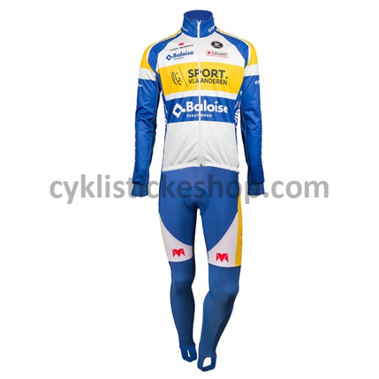 Cyklistický Bib Set 2018 Sport Vlaanderen-Baloise M001