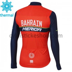 Thermo Cyklistický Dres 2017 Bahrain Merida M001