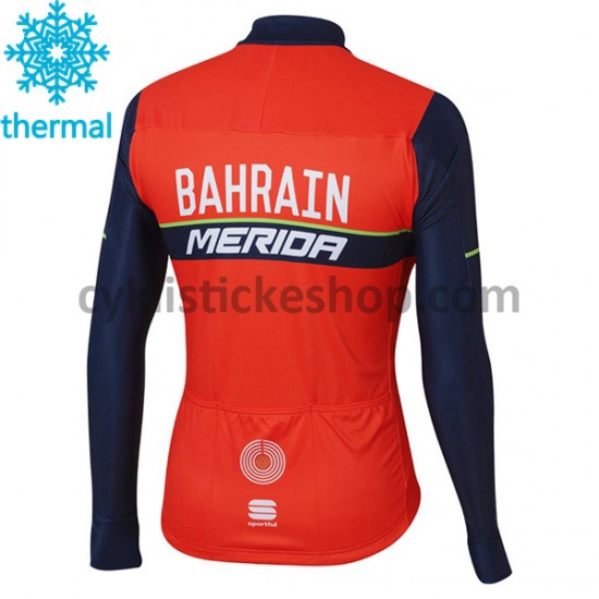 Thermo Cyklistický Dres 2017 Bahrain Merida M001