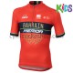 Cyklistický Dres s Krátkým Rukávem 2018 Bahrain Merida Dětský M001
