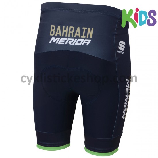 Cyklistické Kraťasy 2018 Bahrain Merida Dětský M001