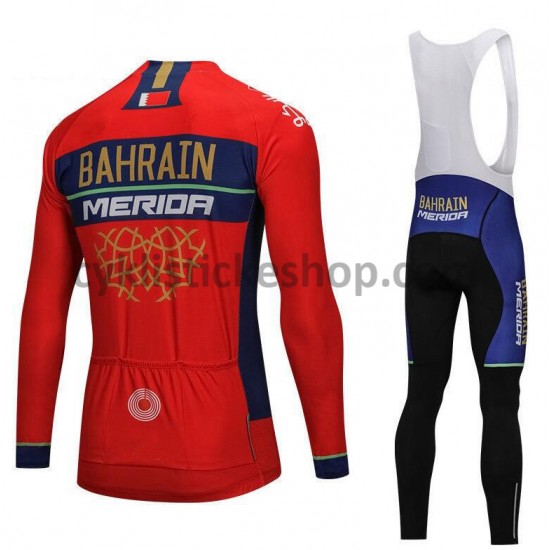 Cyklistický Bib Set 2018 Bahrain Merida M001