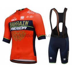 Cyklistický BIB Komplet 2018 Bahrain Merida M001