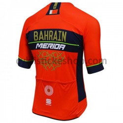 Cyklistický Dres s Krátkým Rukávem 2018 Bahrain Merida M001
