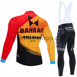 Cyklistický Dres s Dlouhými Rukávy 2020 Team Bahrain McLaren M001