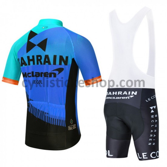 Cyklistický Dres s Krátkým Rukávem 2020 Team Bahrain McLaren M002