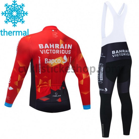 Cyklistický Bib Thermo Set 2021 Team Bahrain Victorious M001