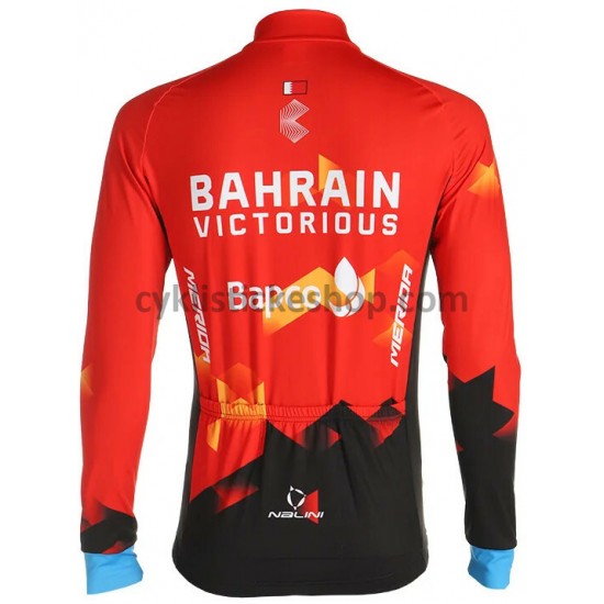Cyklistický Dres s Dlouhými Rukávy 2021 Team Bahrain Victorious M001